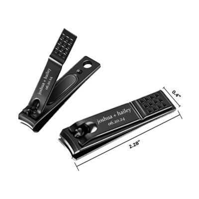 Black Stainless Nail Clipper Thumbnail