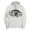 EcoSmart ® Full Zip Hooded Sweatshirt Thumbnail